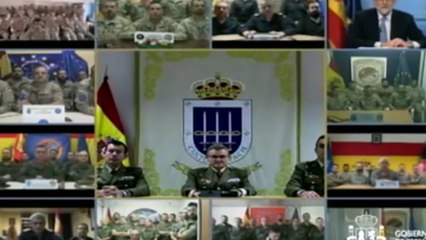 Rajoy felicita la Navidad a las tropas españolas