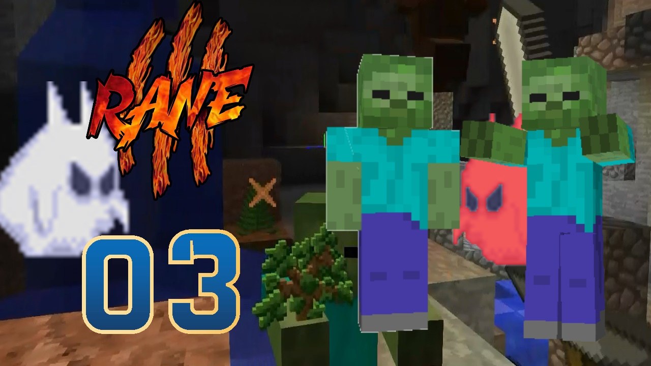 Let's Play Minecraft RANE 3 (Deutsch) Episode 3 - Zu viele Mobs