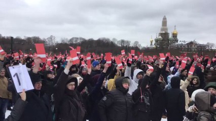 Pro-Navalny Nomination Rallies Held Across Russia