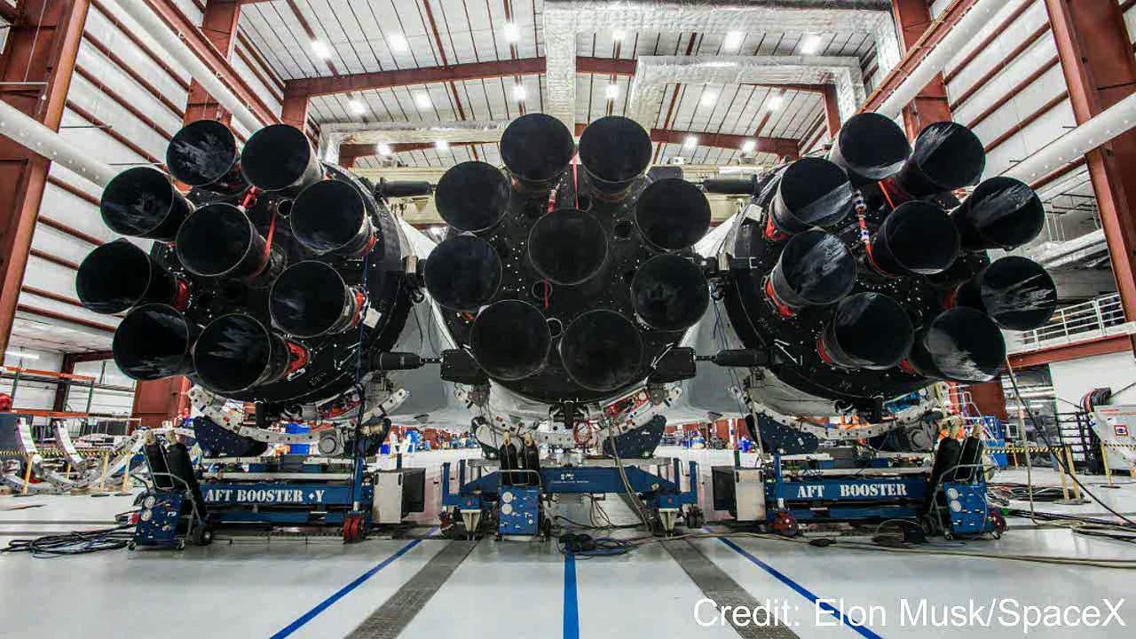 Falcon Heavy, NASA New Frontiers Finalisten und Orion Fallschirmtest | Video Space News 24.12.2017