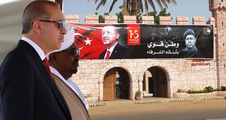 Erdoğan'ın Sudan Ziyaretinde Dikkat Çeken Ömer Halisdemir Afişi