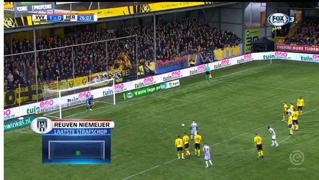 (Penalty) Niemeijer R. Goal HD -Venlo	1-1	Heracles 24.12.2017