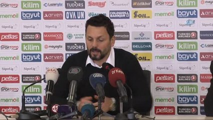 Erol Bulut: "Sahada Üç Puanı İsteyen Bir Takım Vardı"