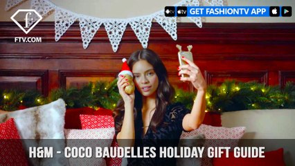 Coco Baudelles H&M Holiday Gift Guide with Santa Claus Potato| FashionTV | FTV