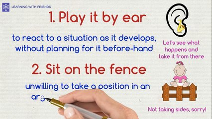 LEARN ENGLISH - 10 Idioms used in everyday English