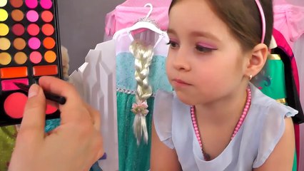 Learn Colors for Children with Frozen Elsa Anna Magic Transform   Ba