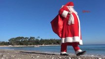 Antalya Kemer'e 'Noel Baba'lı Yeni Yıl Tanıtımı