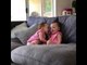 Adorable Identical Twins Sweetly Kiss