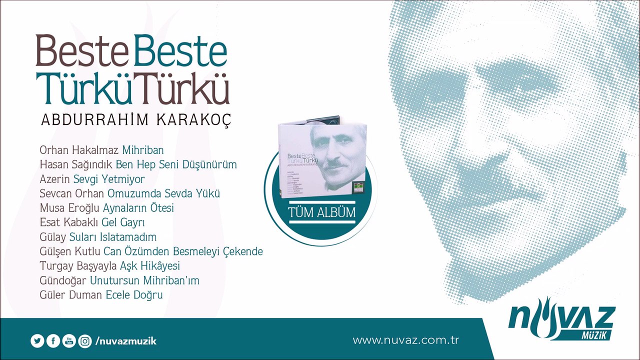 Beste Beste Türkü Türkü Abdurrahim Karakoç (Tüm Albüm)