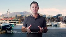Ricky Ponting invites students from the subcontinent to take up or continue their studies in his home state of Tasmania