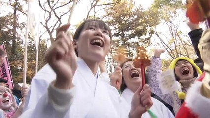 شاهد: طقوس الضحك الجماعي في اليابان