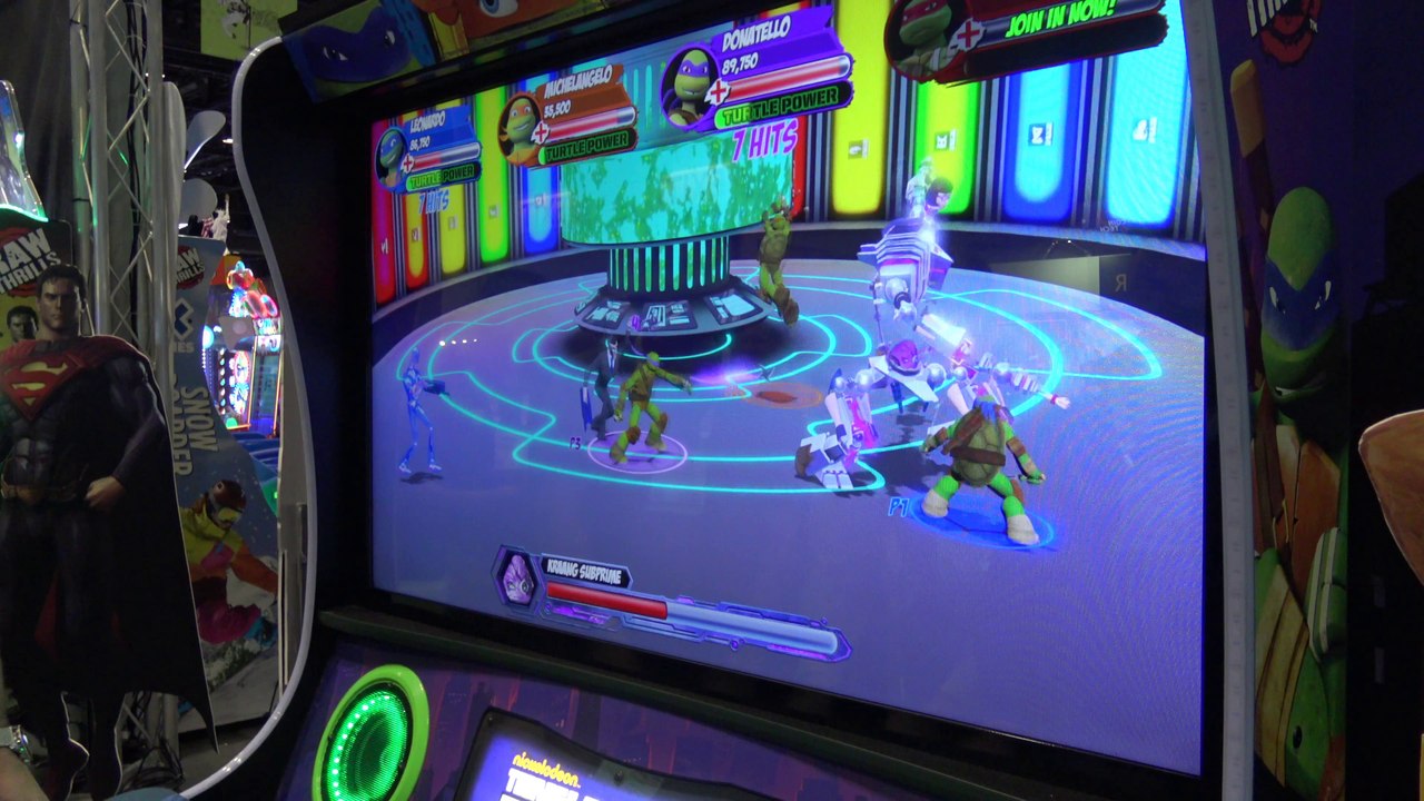 Teenage Mutant Ninja Turtles (2018) by Raw Thrills - IAAPA 2017