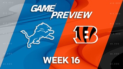Lions vs. Bengals preview | 'NFL Playbook'