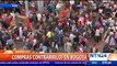 Carrera navideña: compradores de último minuto en la capital colombiana abarrotan tiendas y comercios