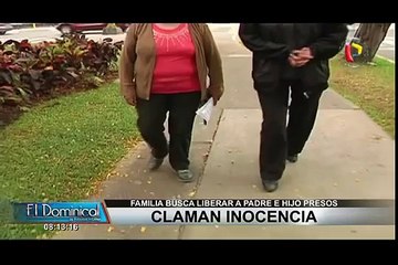 Padre y hermano claman justicia por arresto injusto