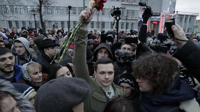 Акция Яшина завершилась без инцидентов