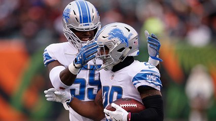 Andy Dalton throws an errant pass into the waiting arms of Quandre Diggs for the INT