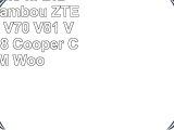 Clavier sans fil Bluetooth en bambou ZTE T98  V9  V9  V70  V81  V96  V96A  V98
