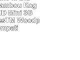 Clavier sans fil Bluetooth en bambou Kogan Agora HD Mini 3G Cooper CasesTM Woodpad