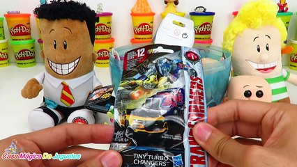 Huevo Sorpresa Gigante del Capitan Calzoncillos de Plastilina Play-Doh en Español Captain Underpants