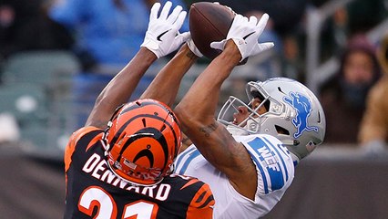 Marvin Jones 'Mosses' Darqueze Dennard for 31-yard pickup