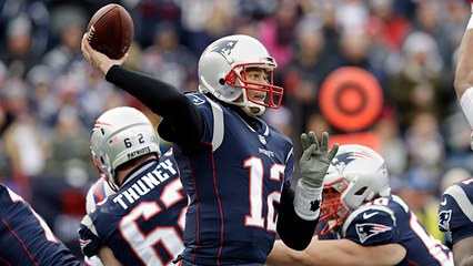 Dion Lewis takes in Tom Brady's 30th TD pass of the season