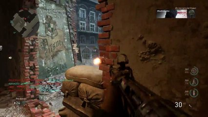 gameplay (duelo por equipos) Call Of Duty WW2