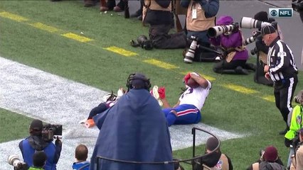 Kelvin Benjamin TD catch overturned to end second quarter