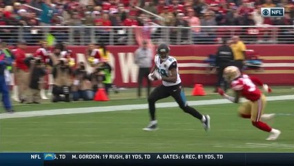 Blake Bortles floats pass to Marcedes Lewis for 22 yards