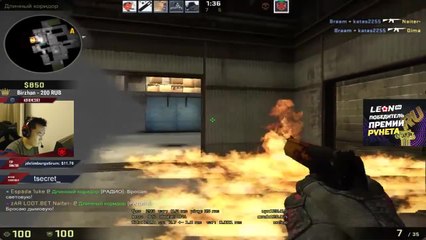 AdreN from Gambit Esports almost did it! So sick!