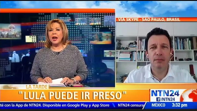 “Lula da Silva mira para un lado y observa la posibilidad de ser presidente de Brasil y observa para el otro y ve la cárcel”: Dir. del Center Group