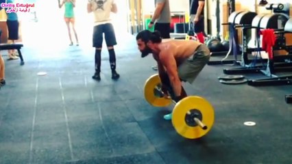شاهد تورغوت رافع الأثقال وصاحب اللّياقة البدنية العالية