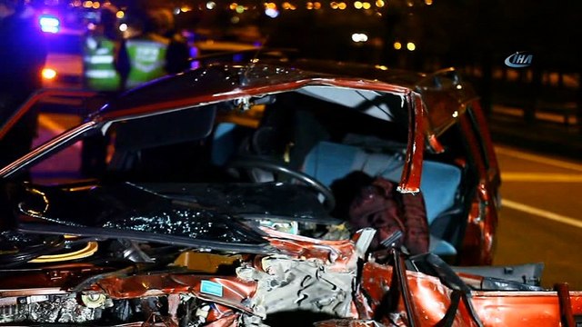Giresun’da ‘dur’ ihtarına uymayan şüpheli araç kaza yaptı: 2 yaralı