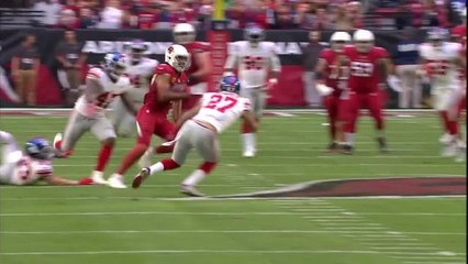 Larry Fitzgerald reels in tough grab, cuts downfield for 23 yards