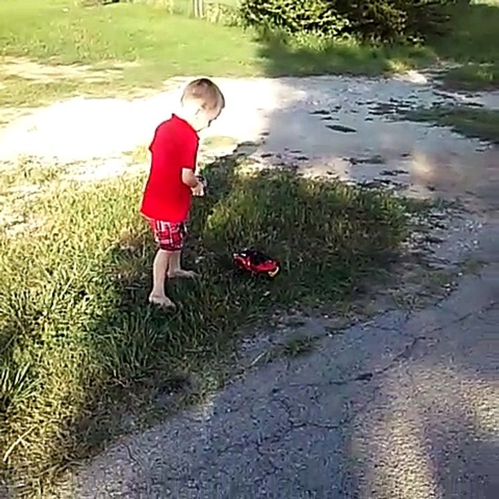 Hot Wheels High Jump Stunt Truck PLAYING FUN. Imagination.