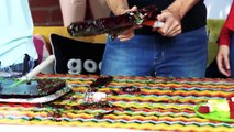 DIY EDIBLE CANDY WEAPONS!!! *FUNNY* Learn How To Prank using Candy & Food