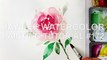 Watercolor Rose Painting Tutorial _ Heimtextil 2018 Frankfurt-6L-6p-ho6Vc