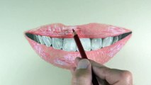 How to Draw Lips and a Mouth with Colored Pencils-s5_g7ZzbNI0