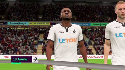 FIFA 18 (ลิเวอร์พูล vs สวอนซี ซิตี้) พรีเมียร์ลีกอังกฤษ ให้เสียงภาษาไทย โดย เป้ยนาเวง