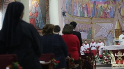 Cristianos de Israel celebran la Navidad en Gaza