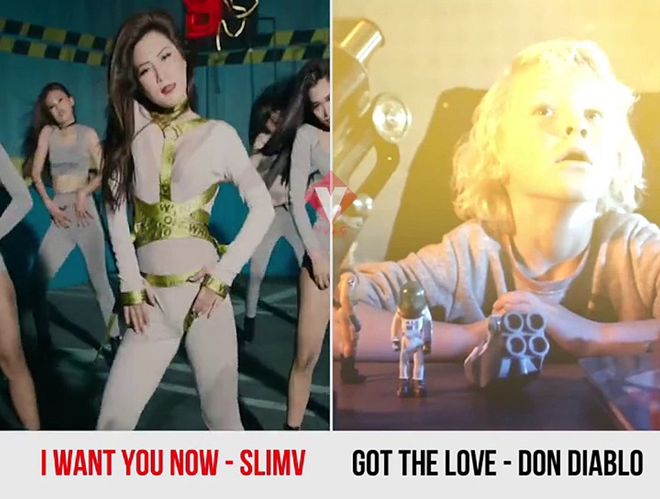 Clip so sánh ca khúc Hương Tràm với ca khúc Âu Mỹ