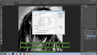 Photoshop CC - Text Portrait Effect [ CS7 ]-Atp18rcqzWI