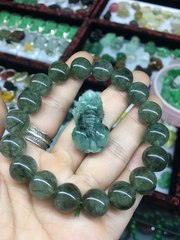 vòng tay / lắc tay đá thạch anh may mắn trong tình yêu