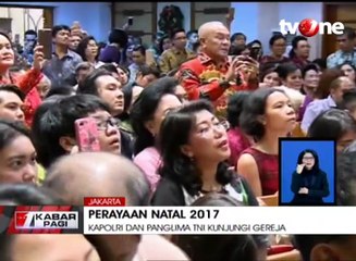 Download Video: Kapolri dan Panglima TNI Awasi Pengamanan Misa Natal