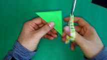 쉬운 크리스마스 트리 만들기 How to Make a paper Christmas Tree Origami Easy Tutorial-UicA5Xmt3MI