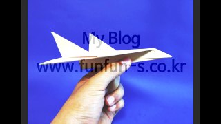 전투기비행기 종이접기 How to make an Origami Combat plane-d7-yJ29A_Bw