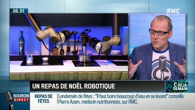 La chronique d'Anthony Morel : Un repas de Noël robotique - 25/12
