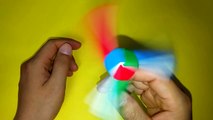 큐브 바람개비 종이접기 만들기 How to make a Paper cube Pinwheel Spins! EZ Tutorial-7g3GvYuQYPk