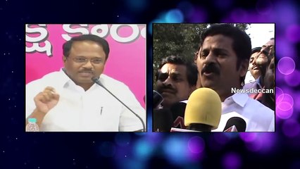 WAR OF WORDS _ Revanth Reddy CONTROVERSIAL COMMENTS On Laxma Reddy _ FIRES On CM KCR _ Newsdeccan