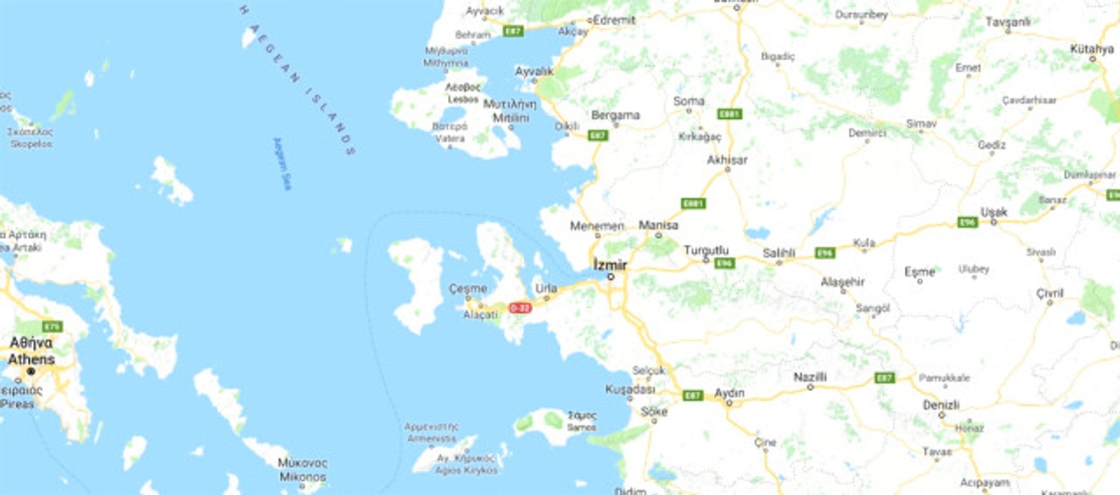 İzmir Körfezi'nde Deprem !